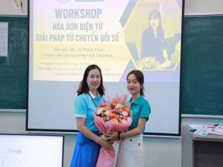 Workshop hoá đơn điện tử Khoa Tài chính – Kế toán HCCT